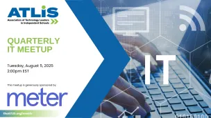 ATLIS Quarterly IT Meetup graphic.