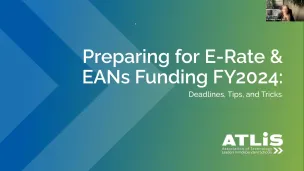 ATLIS Webinar - Preparing for Erate FY2024