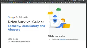 Drive Survival Guide- Security, Data Safety & Abusers