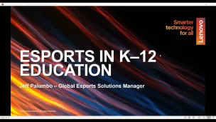 E-Sports in Education Where to Begin -- Lenovo