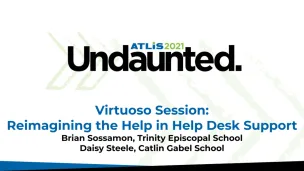 Reimagining the Help in Help Desk