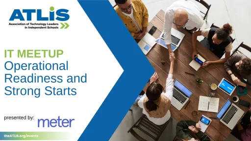 IT Meetup: Operational Readiness and Strong Starts