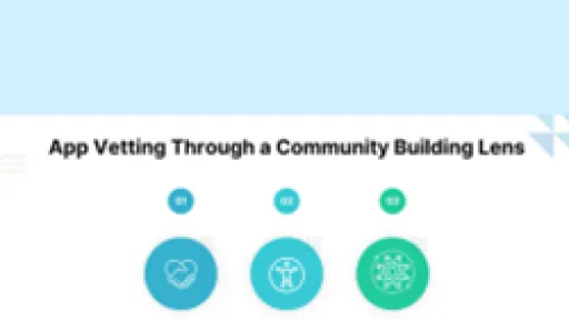 App Vetting Through a Community-Building Lens