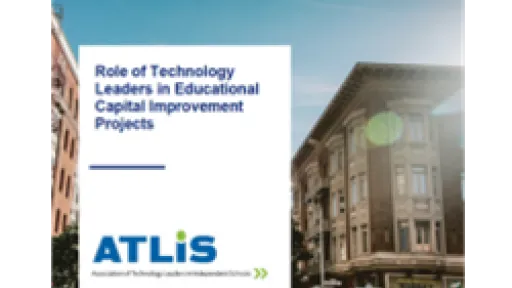 Role of Technology Leaders in Educational Capital Improvement Projects
